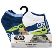 Wholesale - 10pk THE MANDALORIAN GROGU NS SOCKS SIZE 4-6, UPC: 193159187781